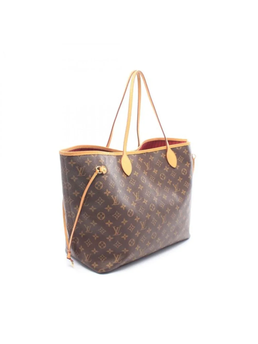 Louis Vuitton Tote Neverfull GM Monogram Fuchsia Leather